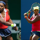 Serena Williams (Bulent Kilic/Getty); Taylor Townsend (Mike Stobe/Getty)
